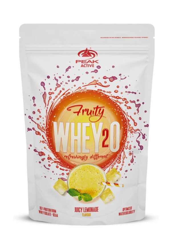 PEAK Fruity wHey2O - Geschmack Juicy Lemonade