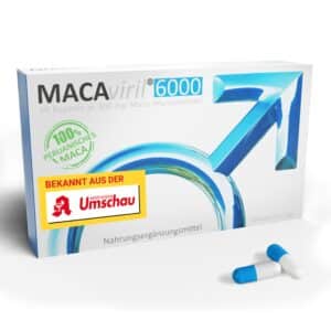 MACAviril 6000® Maca Kapseln hochdosiert für den Mann