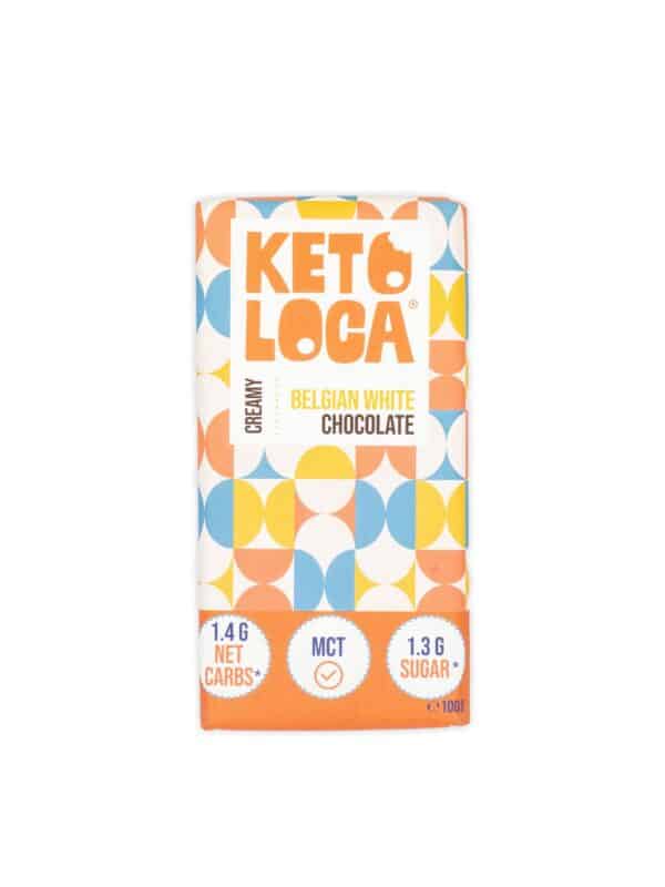 Keto Loca Belgian White Chocolate