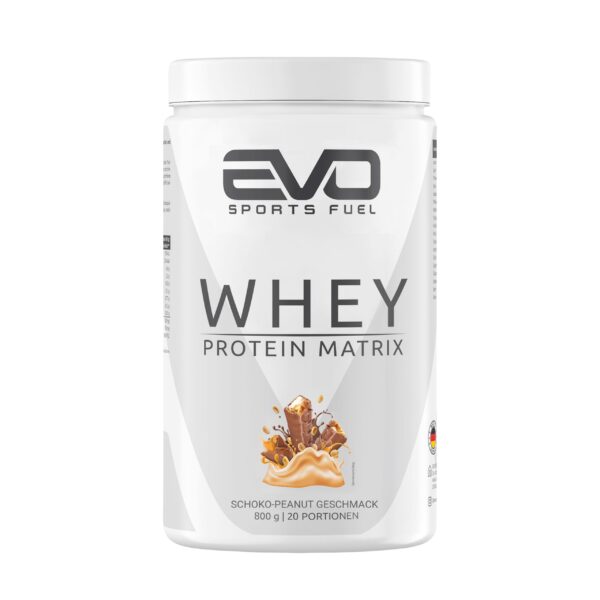 EVO Whey Protein Matrix Schoko Peanut