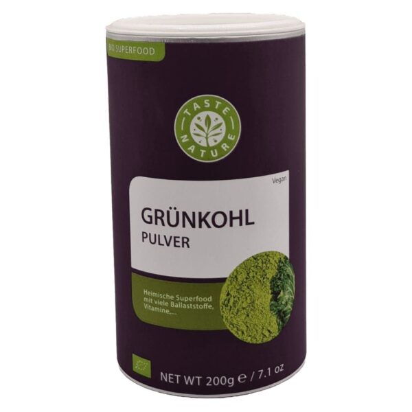 Taste Nature Bio Grünkohl Pulver