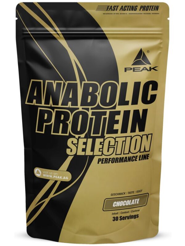 PEAK Anabolic Protein Selection - Geschmack Chocolate