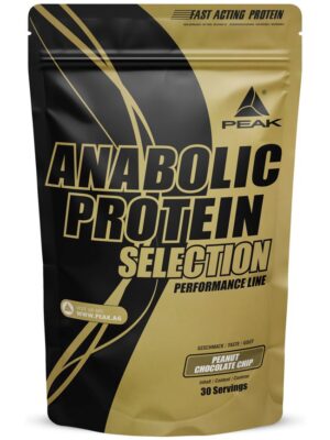 PEAK Anabolic Protein Selection - Geschmack Peanut Chocolate Chip