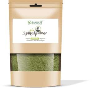 SANUUS Bio Spinatpulver High Protein 500g