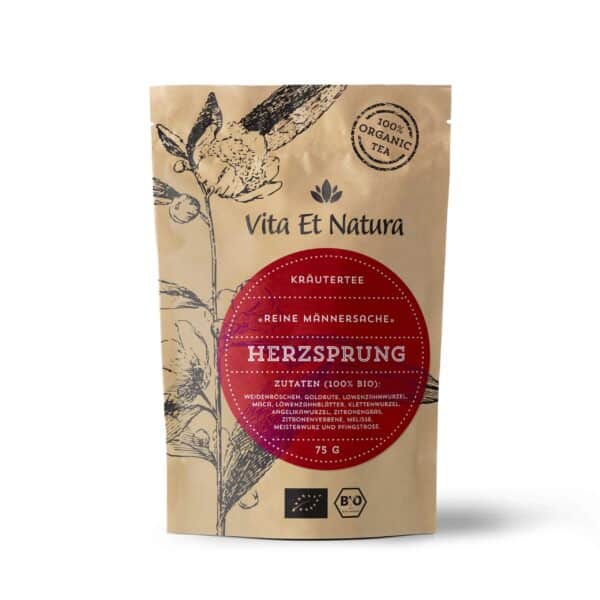 Männertee Herzsprung® - 100% biologisch - Vita Et Natura® Teemanufaktur