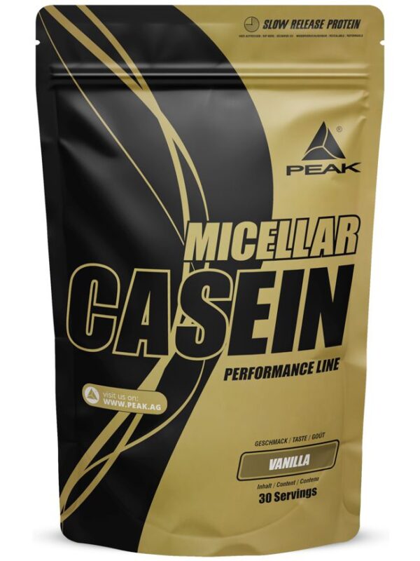 PEAK Micellar Casein - Geschmack Vanilla