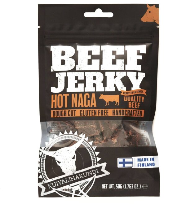 Kuivalihakundi Beef Jerky Hot Naga