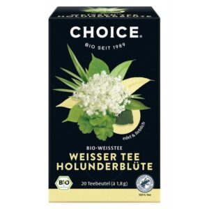 CHOICE - Weißer Tee Holunderblüte Bio Tee