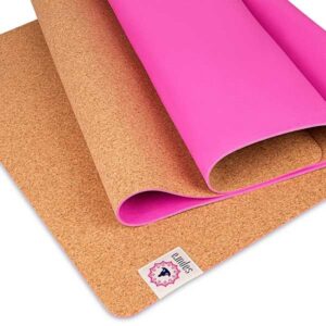 Yogamatte Kork Kautschuk - Rutschfest und natürlich | 180cm | SAPURA®