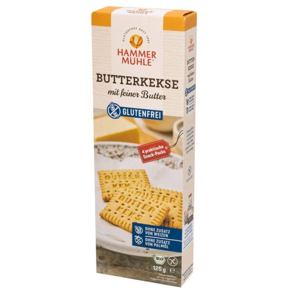 Hammermühle Butterkekse glutenfrei