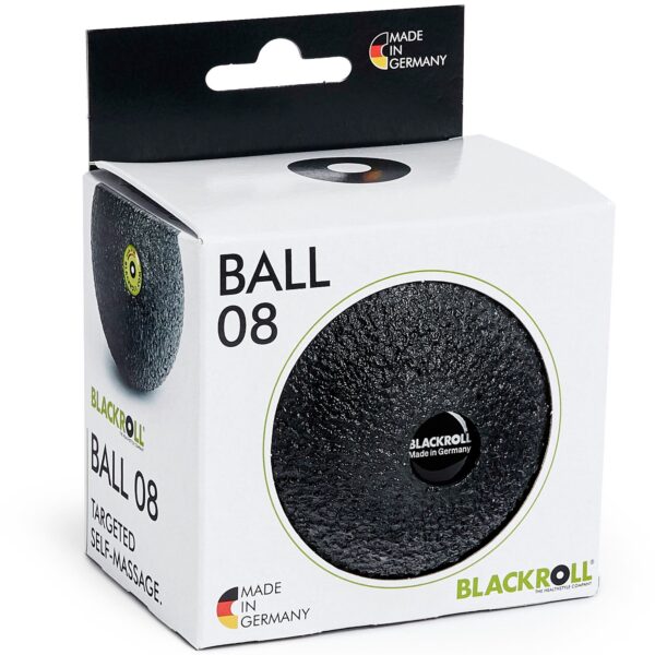 BLACKROLL Ball - schwarz- 8cm