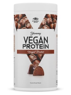 PEAK Yummy Vegan Protein - Geschmack Nougat Praliné