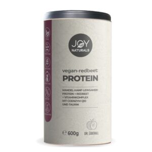 JOY NATURALS vegan-redbeet:PROTEIN mit Vitaminkomplex