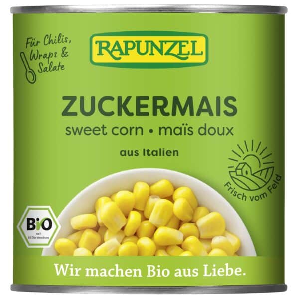 Rapunzel - Zuckermais in der Dose