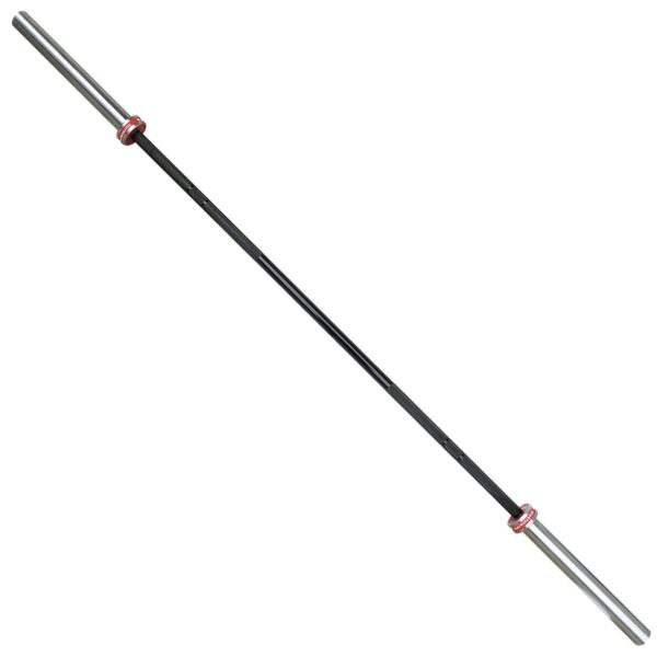 Langhantelstange "Barbell" aus Aluminium 220cm O 50mm + 2 Scheibenstopper