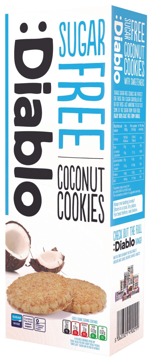 :Diablo Sugar Free Coconut Cookies