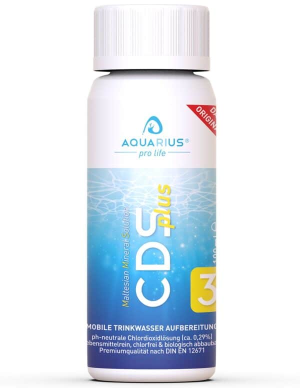 AQUARIUS pro life - CDSplus | CDS/CDL Chlordioxid-Lösung