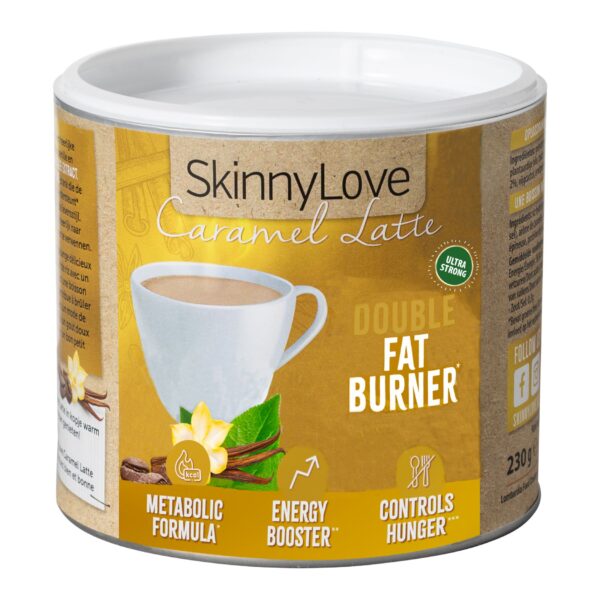 SkinnyLove Caramel Latte - Doppelt Fettverbrenner - Energie-Booster