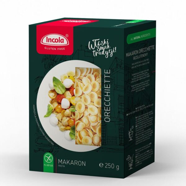 Incola  Makaron Orecchiette Pasta glutenfrei