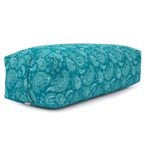 Maharaja Salamba (rechteckig) Yoga-Bolster "Paisley"