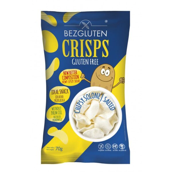 Bezgluten Chips Crisps Salted glutenfrei