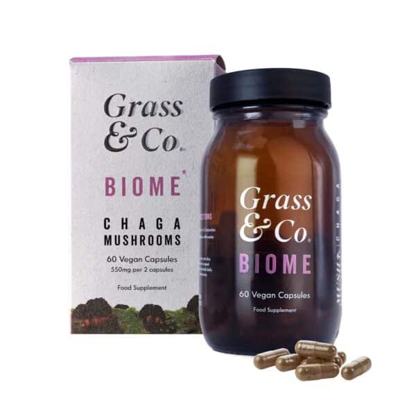 Grass & Co. BIOME Chaga-Vitalpilz-kapseln