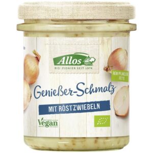 Allos Genießer Schmalz mit Röstzwiebel glutenfrei