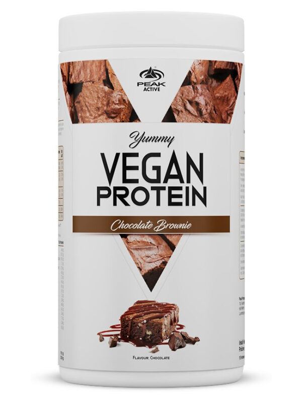 PEAK Yummy Vegan Protein - Geschmack Chocolate Brownie