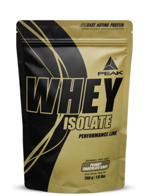 PEAK Whey Protein Isolat - Geschmack Peanut Chocolate Chip