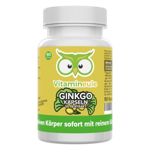 Ginkgo Kapseln - Vitamineule®