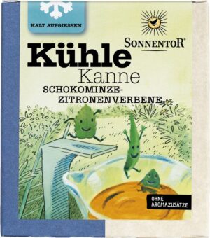 Sonnentor - Kühle Kanne Schokominze-Zitronenverbene Tee