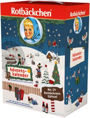 Rotbäckchen Adventskalender (24 x 125 ml)