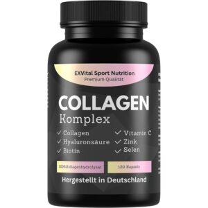 EXVital® Collagen Hyaluronsäure Komplex 120 Kapseln Kollagen