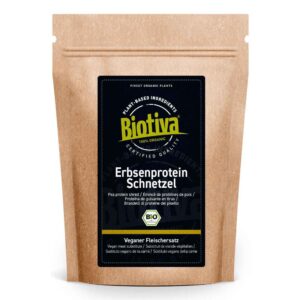 Biotiva Erbsenprotein Schnetzel Bio