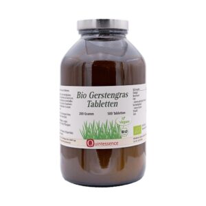 Bio Gerstengras Tabletten in Bioqualität von Quintessence