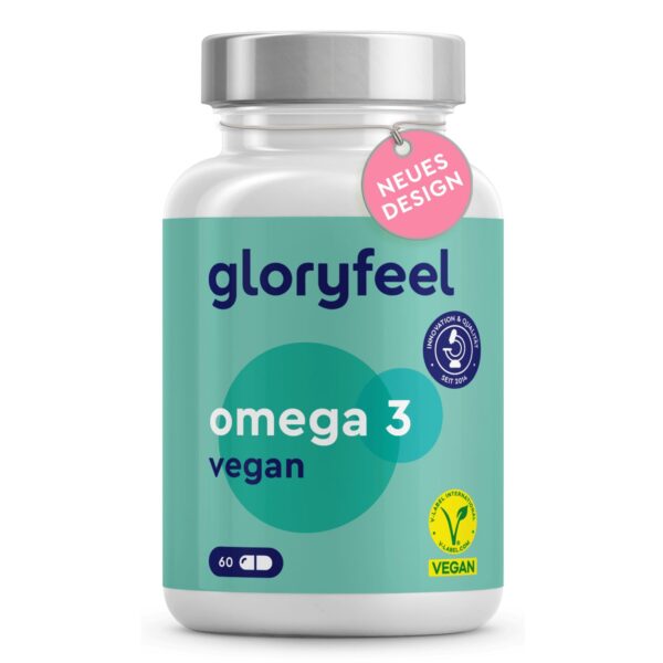 gloryfeel® Omega 3 Algenöl Kapseln