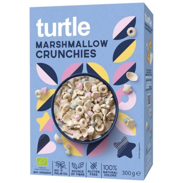 Turtle Marshmallow Crunchies glutenfrei