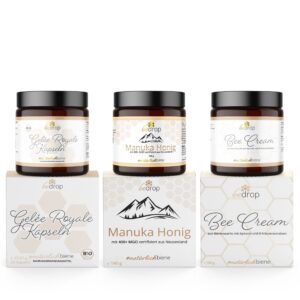 bedrop: Pro Senior Set | Manuka Honig MGO 400 + Bio Gelee Royal Kapseln & Bee Cream