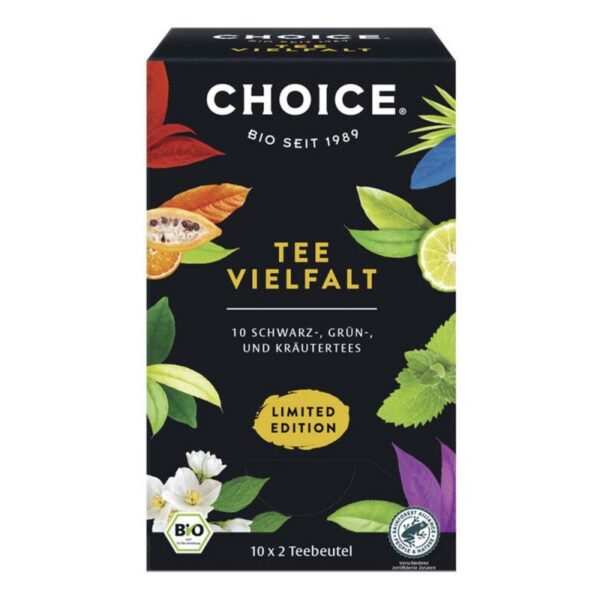 CHOICE - Tee Vielfalt Mix-Pack Bio