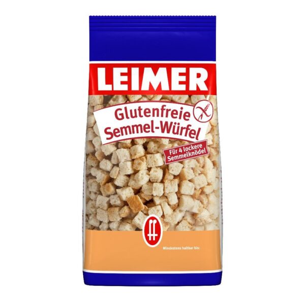 Leimer Semmelwürfel für Knödelbrot glutenfrei