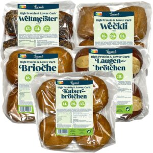 Locawo High Protein & Low Carb Brötchenkorb