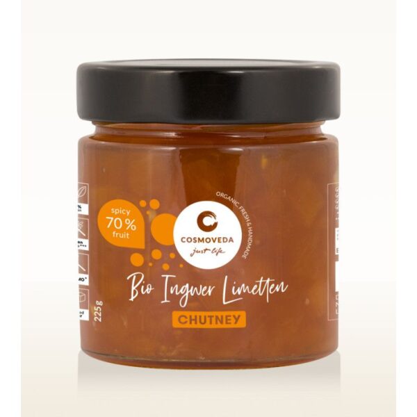 Cosmoveda - BIO Ingwer Limetten Chutney