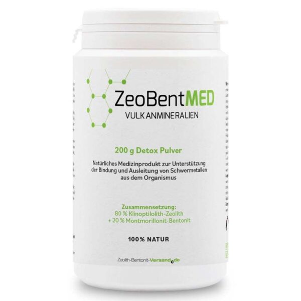 ZeoBent MED Detox Pulver