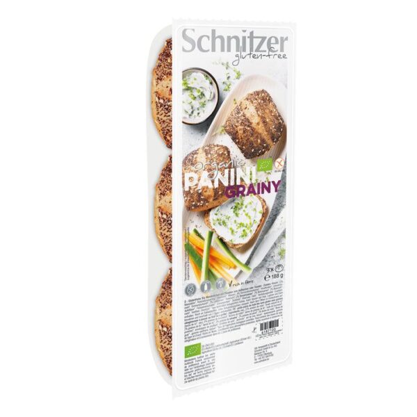 Schnitzer Panini Grainy Brötchen glutenfrei