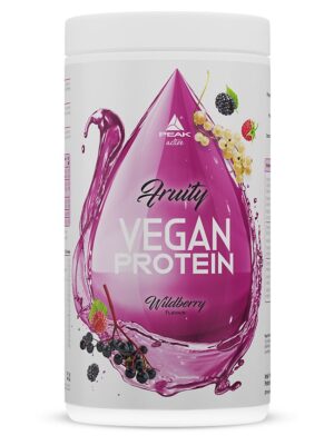 PEAK Fruity Vegan Protein - Geschmack Wildberry