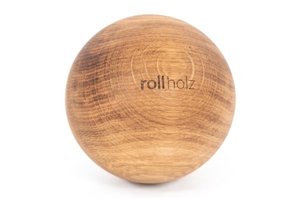 rollholz Faszienball 10 cm Kugel Eiche