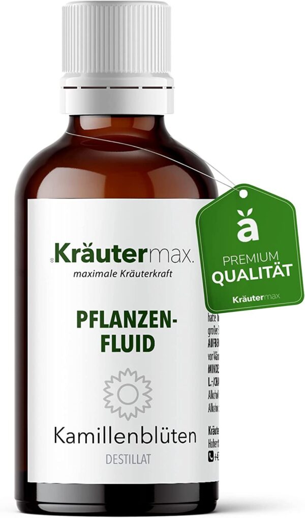 Kräutermax Pflanzenfluid Kamillenblüten Tropfen