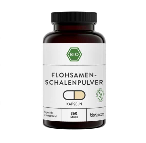 bioKontor Flohsamenschalen Kapseln