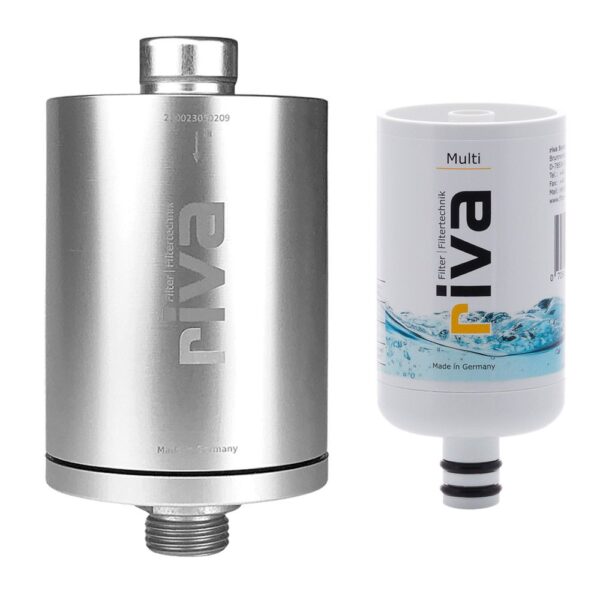 riva Multi Untertisch Wasserfilter - Mit Schlauch / Aluminium