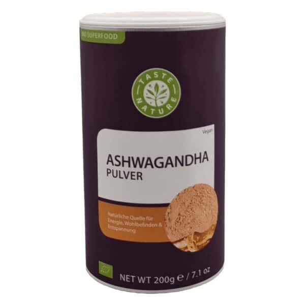 Taste Nature Bio Ashwagandha Pulver